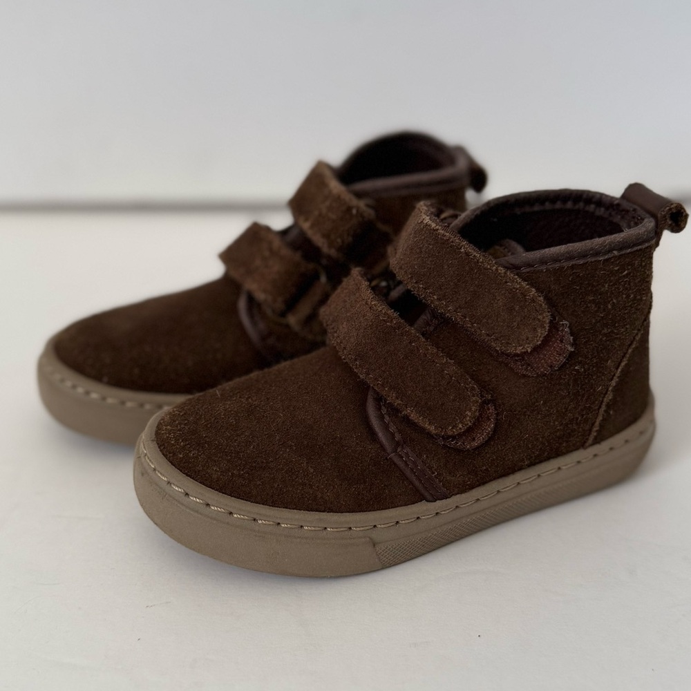 Cienta Suede Brown Boot Size 25 (8 Toddler)